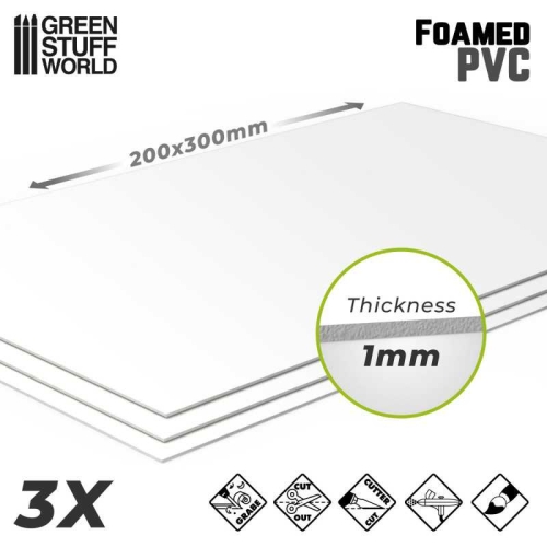 1mm Foamed PVC